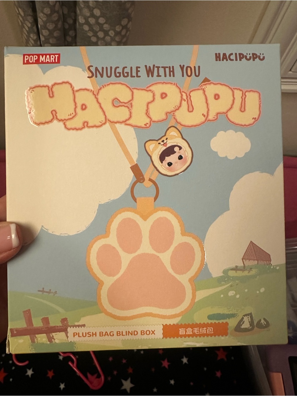 HACIPUPU Plush Paw Bag - Pink Cute Shoulder Bag